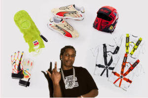 A$AP Rocky Celebrates New PUMA Collaboration with Shoe-Shaped Cake and Star Power