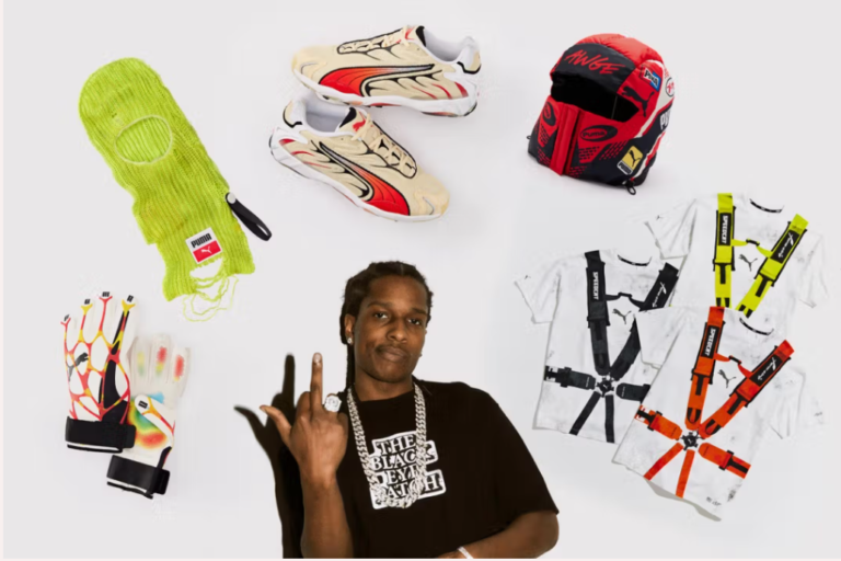 A$AP Rocky Celebrates New PUMA Collaboration with Shoe-Shaped Cake and Star Power