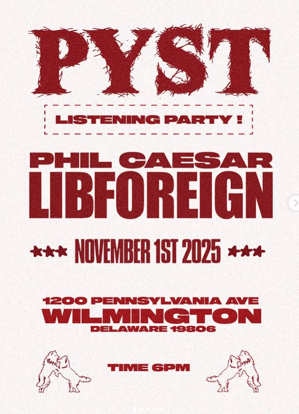 Liberian Artists Phil Caesar and Lib Foreign Host PYST Album Listening Party in Wellington, Delaware.
